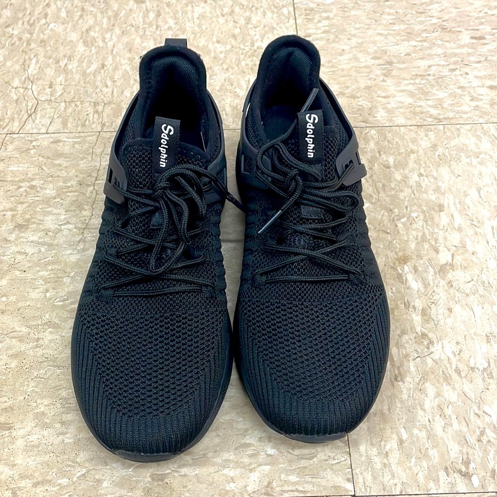Black sneakers